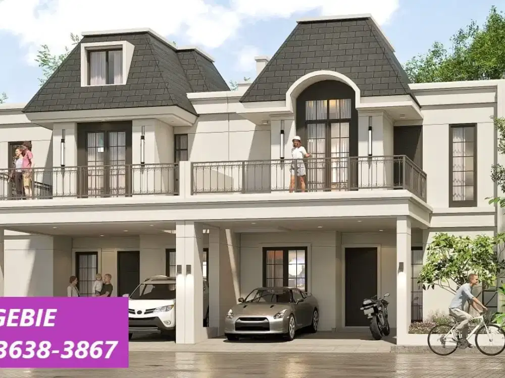 Jual Rumah BRAND NEW 2 Lantai Harga Murah di Graha Raya AM-17190