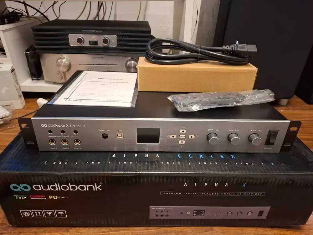 Ampli Karaoke AUDIOBANK ALPHA-X