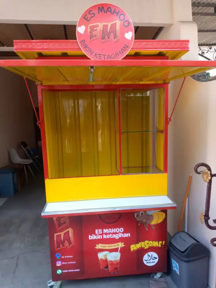 JUAL GEROBAK BOOTH KONTAINER