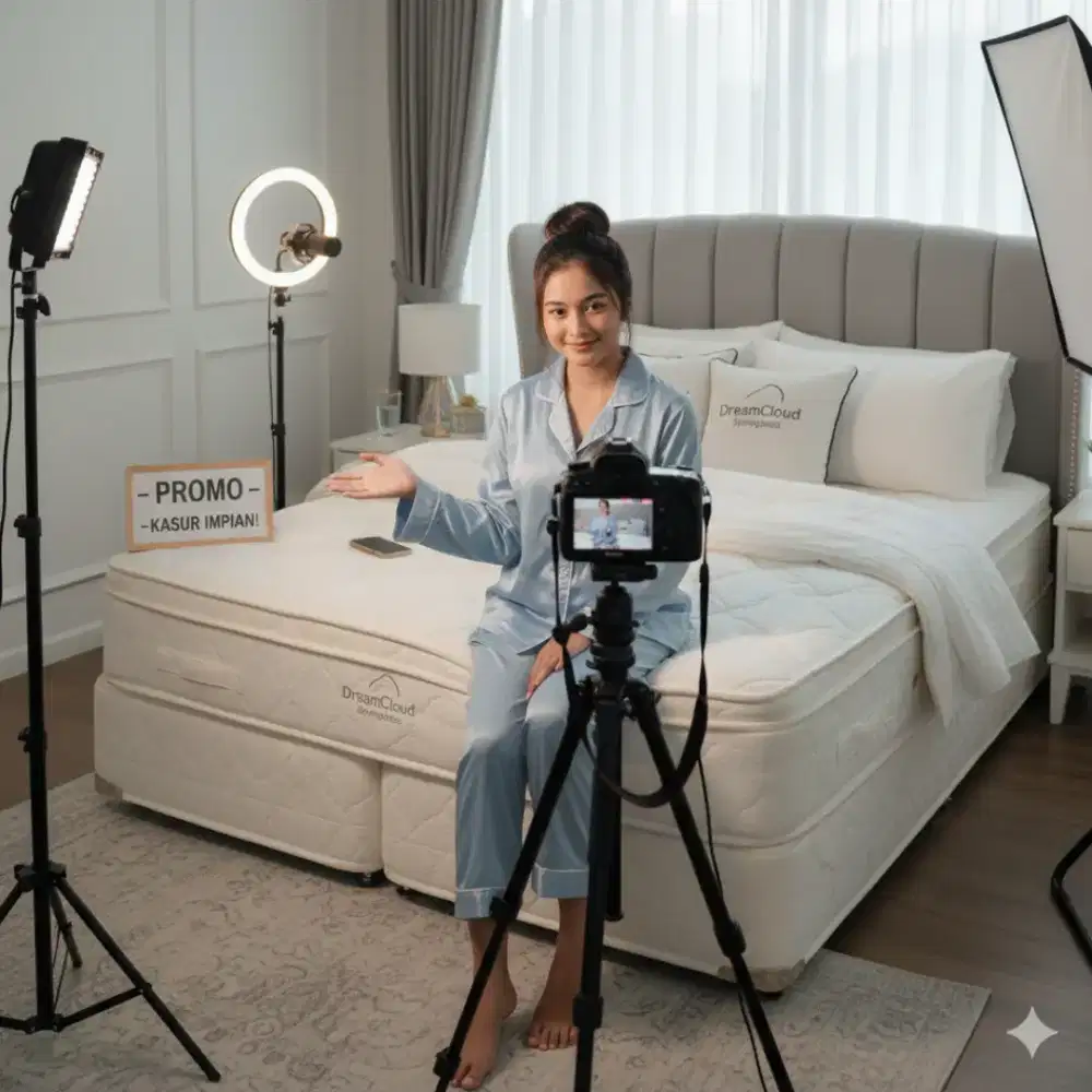 Host Live Tiktok & Model Konten Medsos