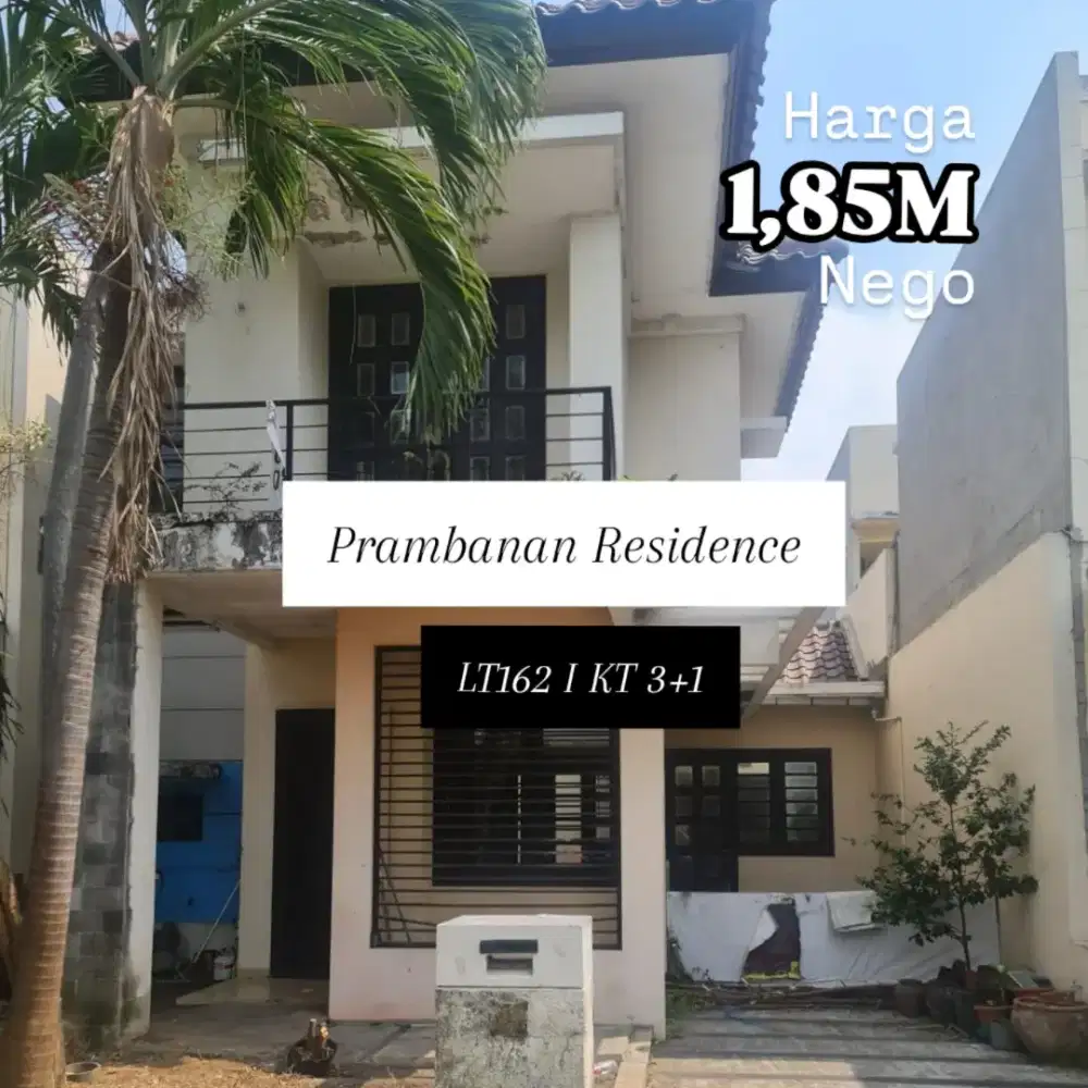 DIJUAAL Prambanan Residence Cluster Saelandra Wiyung Surabaya Barat