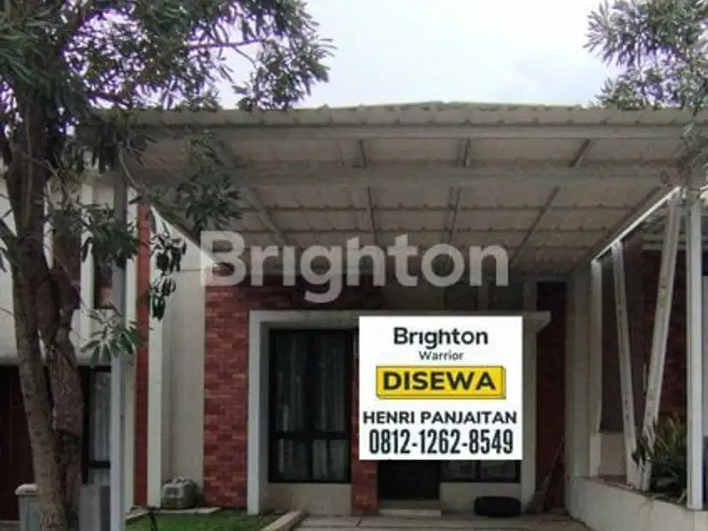 RUMAH 1 LANTAI SDH ADA CANOPY SIAP HUNI DI SENTUL SIRKUIT BOGOR