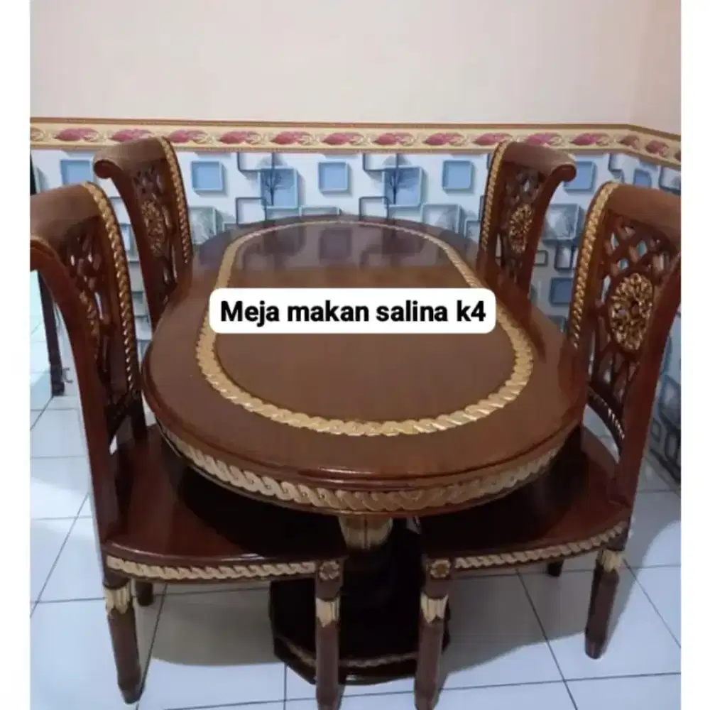 Meja Makan salinah kursi 4