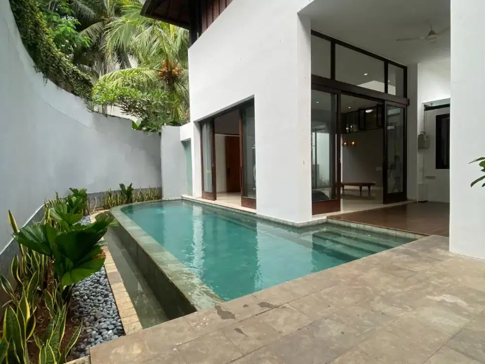 For Rent Beautiful House In A Huge Resort Compound Antasari Near To Toll Gate, Jakarta Selatan
