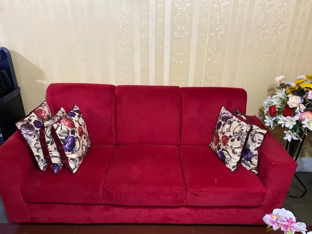 kursi sofa 4 set jati