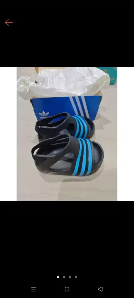 Preloved sepatu Adidas adilette