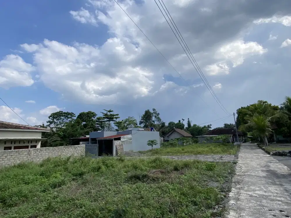 Tanah Siap AJB Dekat SMAN 1 Ngemplak