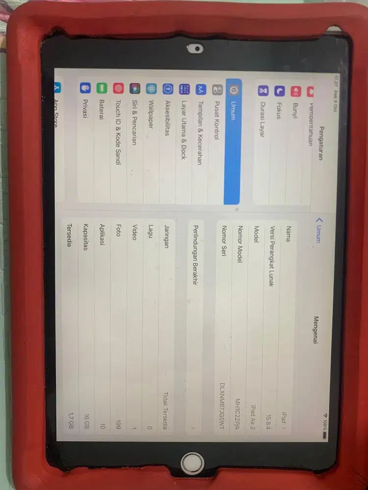 Ipad air 2. Setara ipad 5
