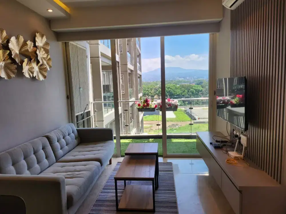 Apartment Landmark Residence 2 BR Furnish siap huni nyaman view terbaik strategis