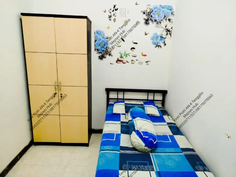 Kost Kos Putri Mahasiswi Karyawati AC Ubaya Tenggilis Surabaya Timur