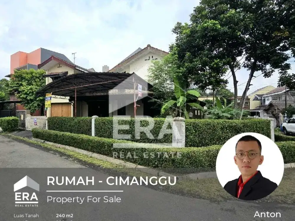 Jual Cepat Taman Cimanggu Posisi Hook Luas 240