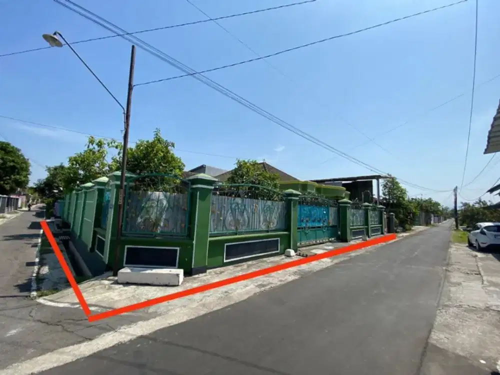 rumah murah lahan luas di palur mojolaban dekat Yonif 413