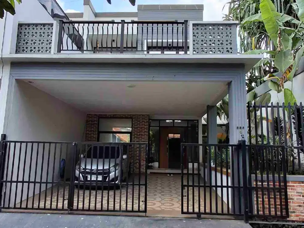dijual rumah luas dan harga miring bonus furniture di cihanjuang bandung bisa kpr