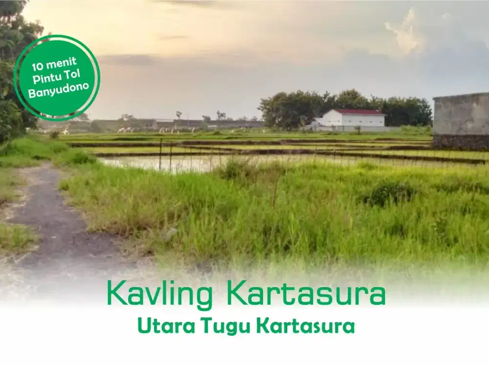 Kavling Luas Ngabeyan, 6 Menit Kampus AMIKOM