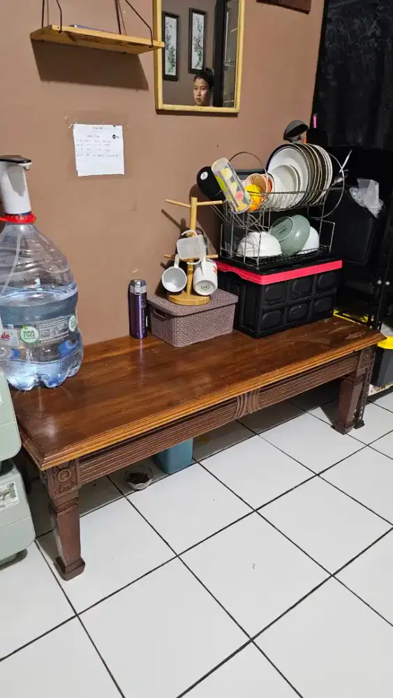 MEJA JATI / MEJA MAKAN