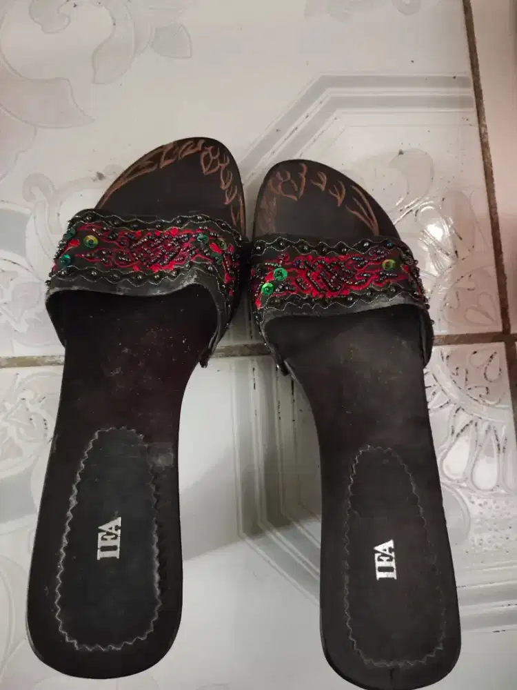 Sendal kayu wanita handmade original