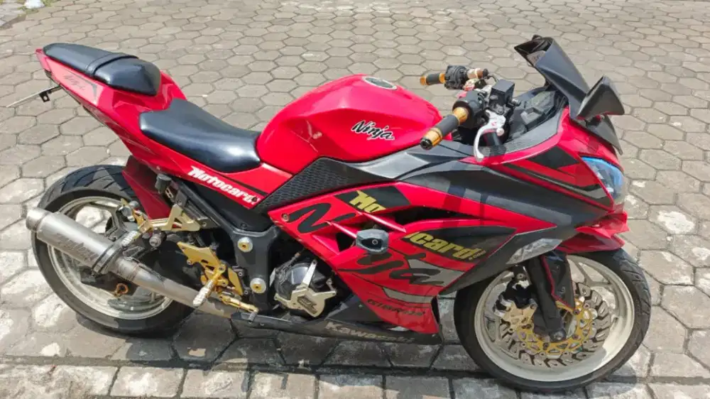 Ninja 250 fi, 2011. A serang