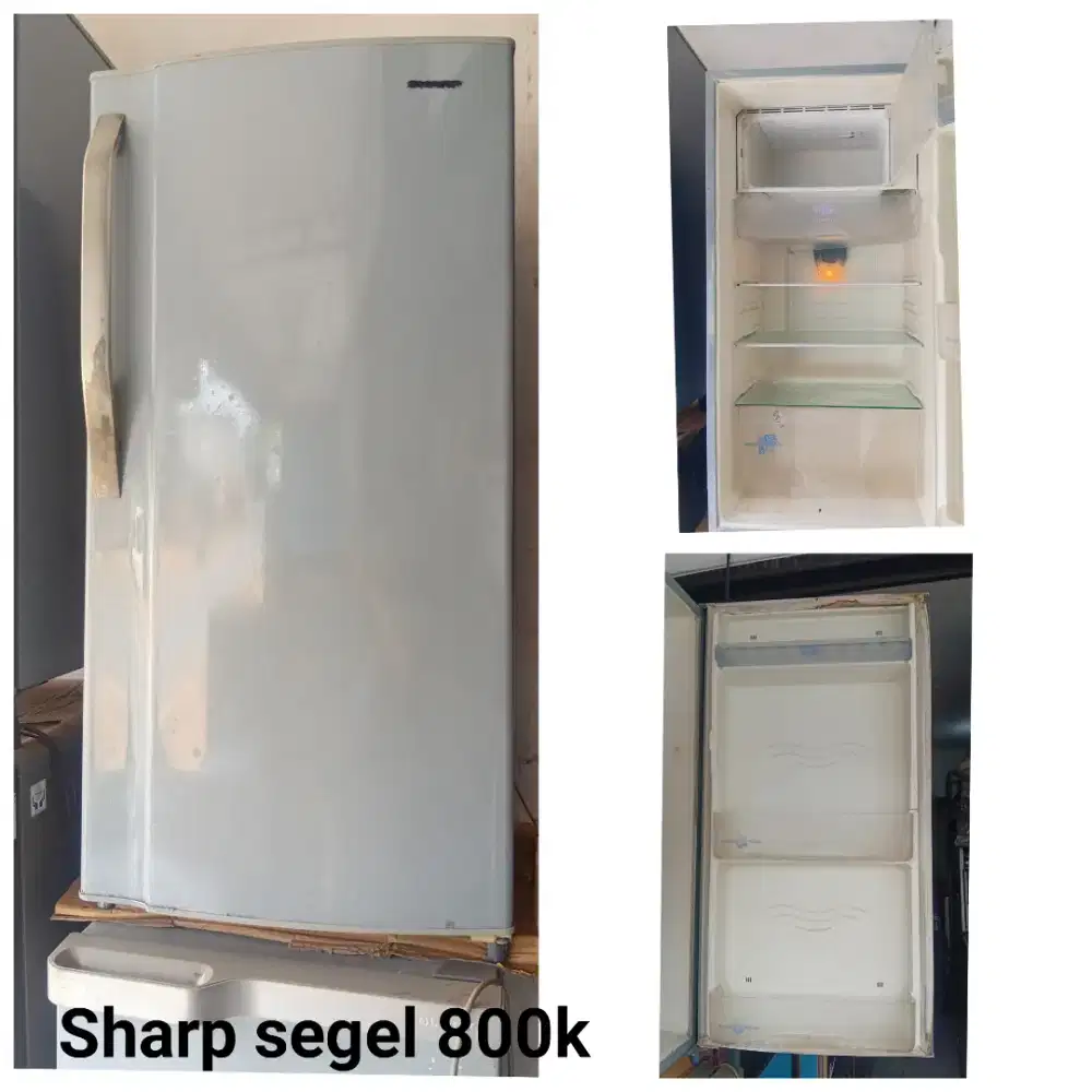 Kulkas SHARP bekas bergaransi