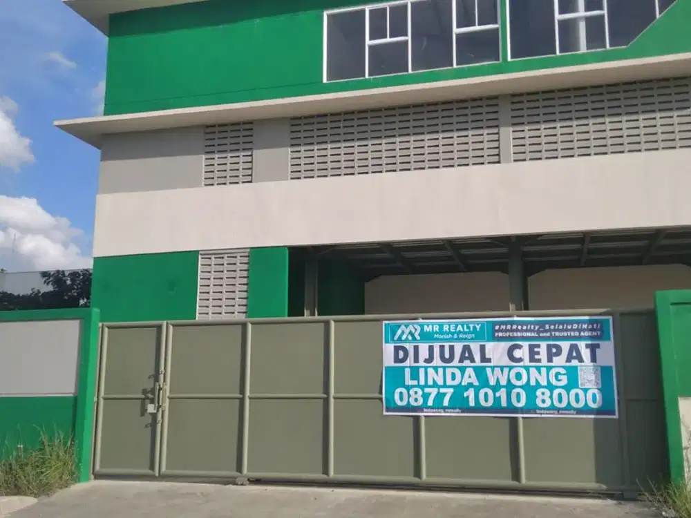 Dijual Cepat Gudang Brand New di Laksana. Posisi Hoek. Nego