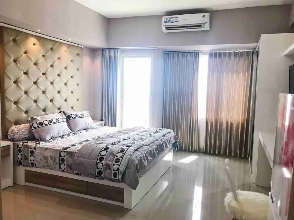 Apartemen Tanglin Pakuwon Mall Studio Deluxe Full Perabot Siap Huni View Kota