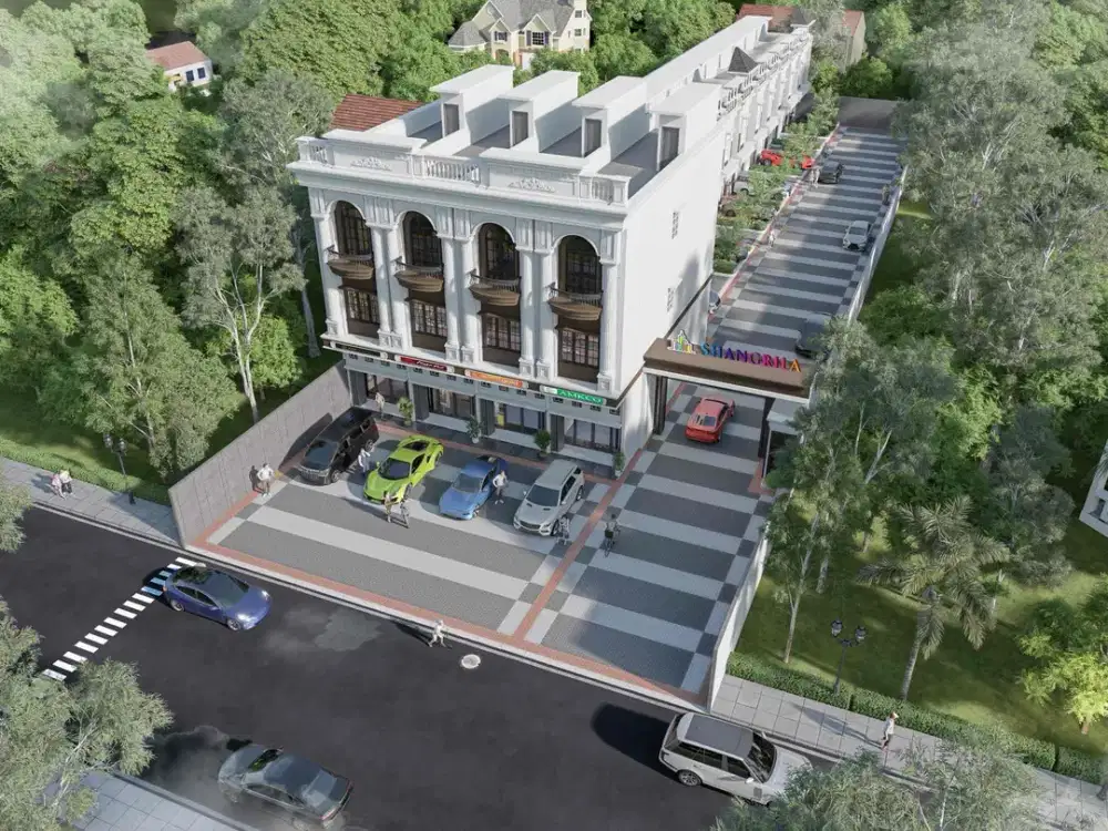 Villa dan Ruko komplek Shangrila di daerah menteng raya medan Denai