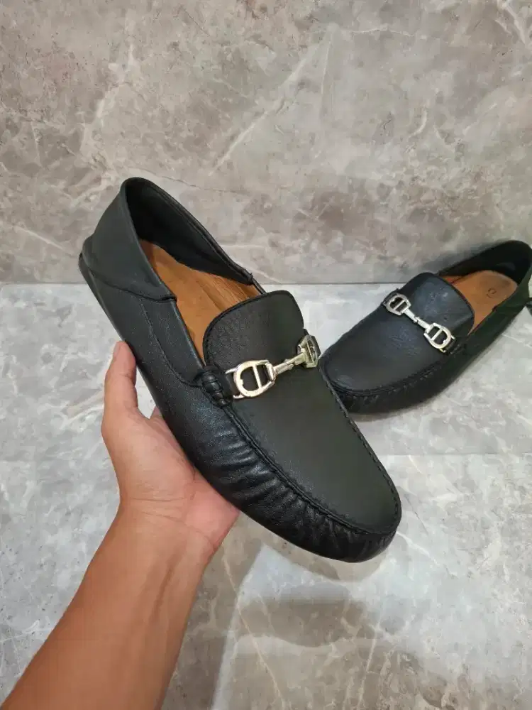 Sepatu AIGNER Original loafers casual not lv gucci bally louis vuitton