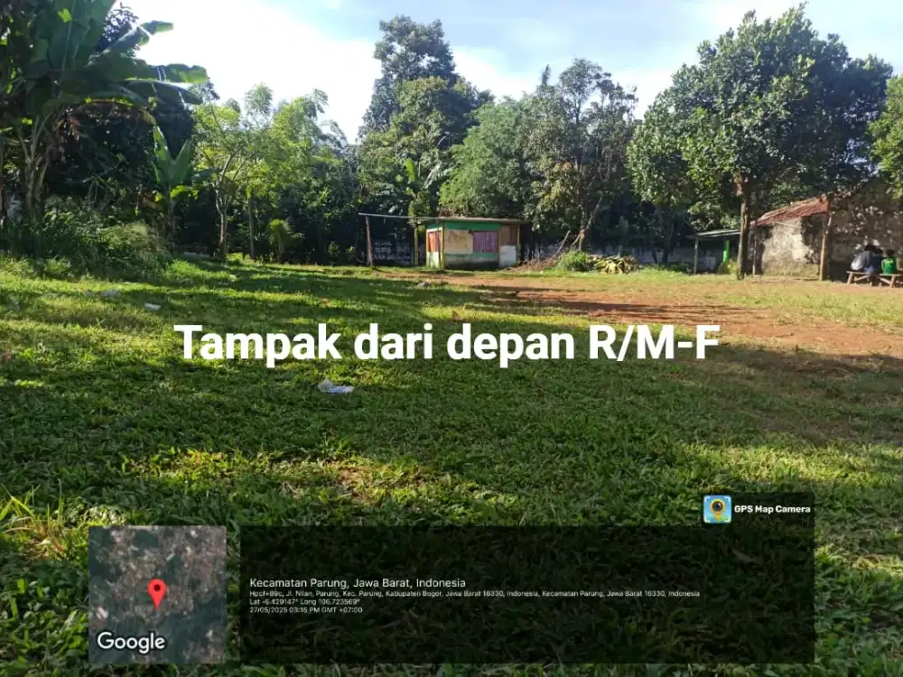 Dijual Tanah Murah Bersertifikat SHM di daerah Parung