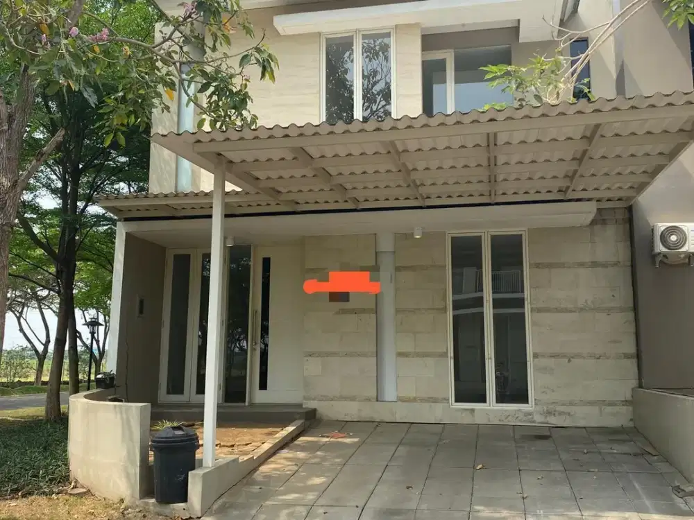 Murah Rumah 2 Lantai Posisi Sebelah Taman di Greenlake Citraland