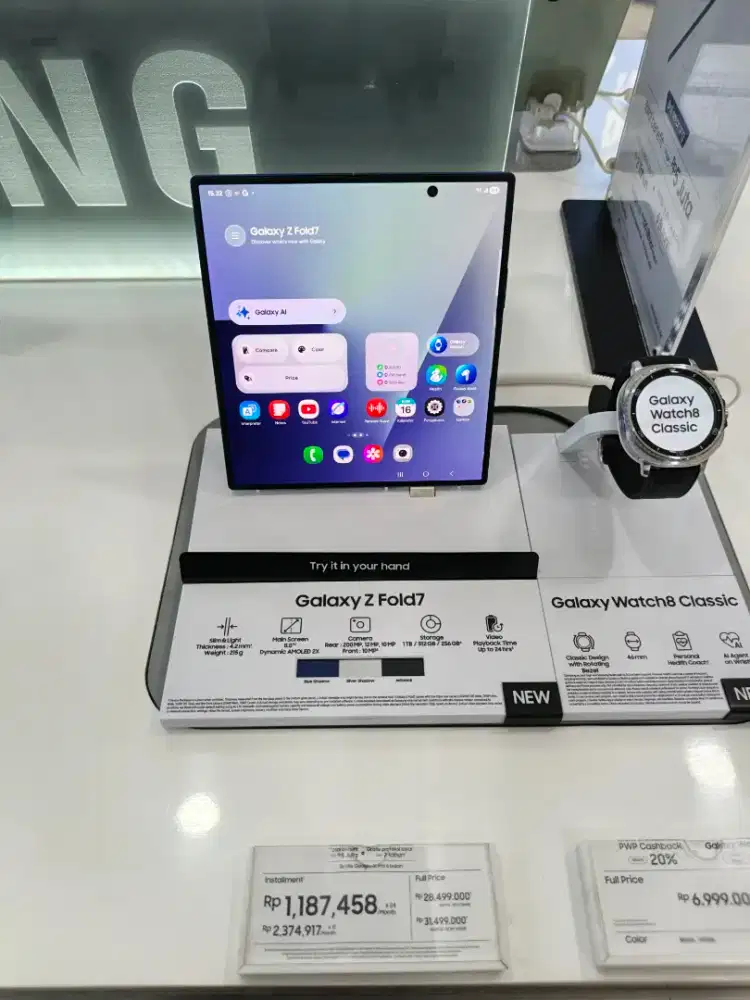 Samsung Galaxy Zfold 7 bisa dicicil tanpa kartu kredit