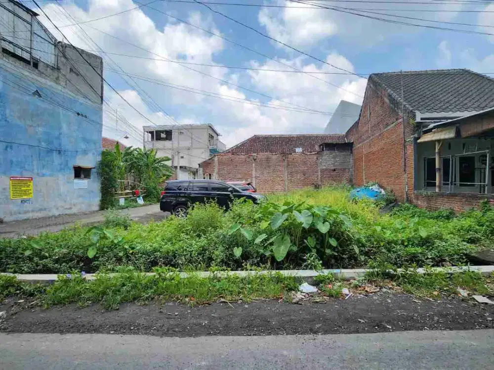 Tanah Pojok Dekat Kampus Cocok Untuk Kost Kostan di Merjosari Malang