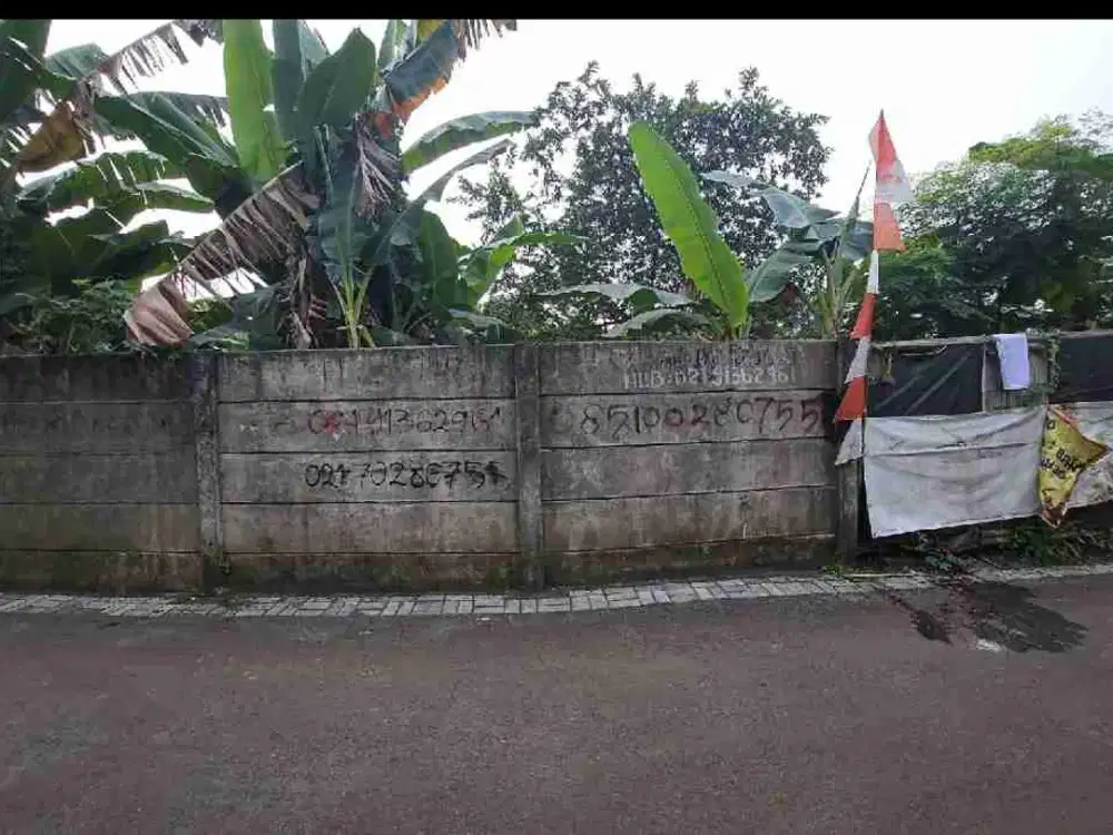 tanah murah Serua Ciputat depan kantor walikota Tangsel