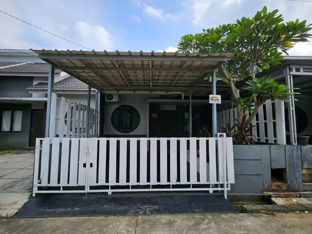 Rumah Minimalis siap huni.lingkungan Asri dan nyaman,Legalitas SHM,Full Furnish.Canopy ,dan Pagar.