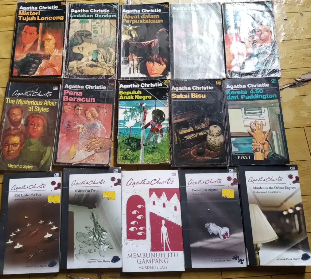 Novel Detektif Agatha Christe khusus bagi penggemar