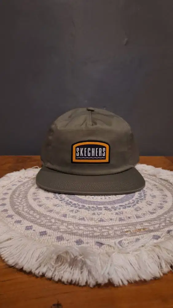 Topi Skechers SKE Men Cap Army Original 100%