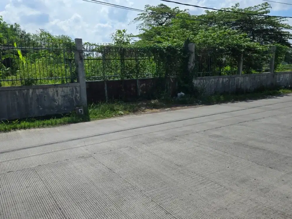 Kavling Luas 1646m2 SHM Hadap Jalan Raya Tuparev Kedawung Cirebon