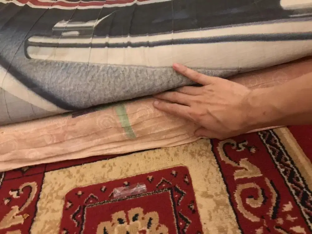 kasur busa uk.90x200 ada dua kasur