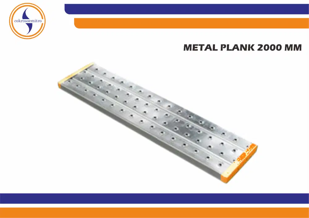 Asiba Metal Plank dan Clamp