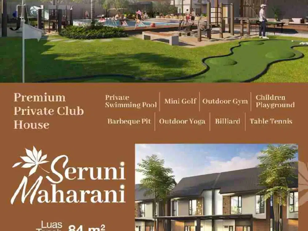 Dijual Cluster Kraton Residence Jababek Type Baru seruni Maharani