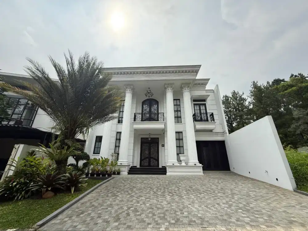 Rumah mewah Cluster terdepan di sentul.Cluster Elit,Fasilitas dalam rumah lengkap.ada Kolam Renang.Ruang Gym.Lantai Granit,Garasi dan Carpot Luas..