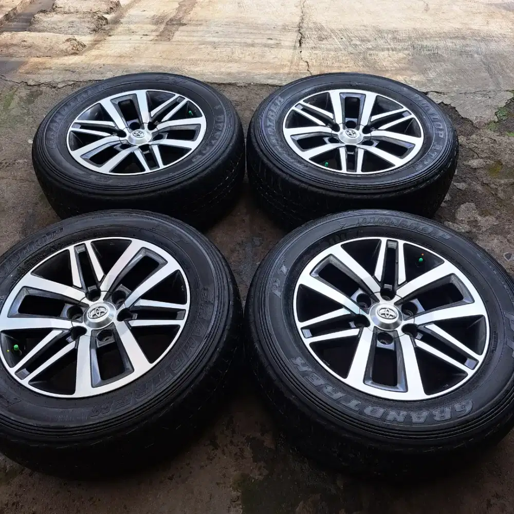 Velg dan ban ring 18 fortuner bisa tt