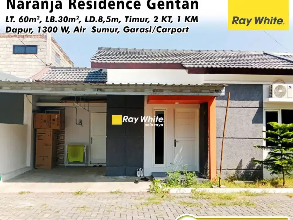Dijual Rumah di Perumahan Naranja Residence Gentan