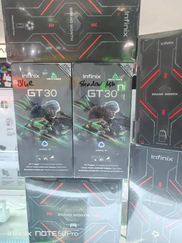 Gift box+ Infinix GT 30 5G 8/256 Baru 100% BNIB Fresh Promo NO REPACK