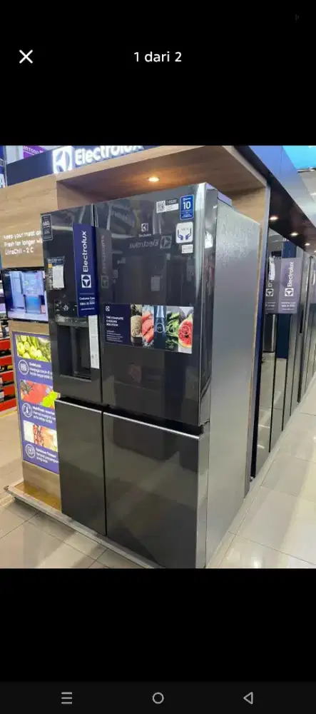 Kulkas Side By Side Electrolux