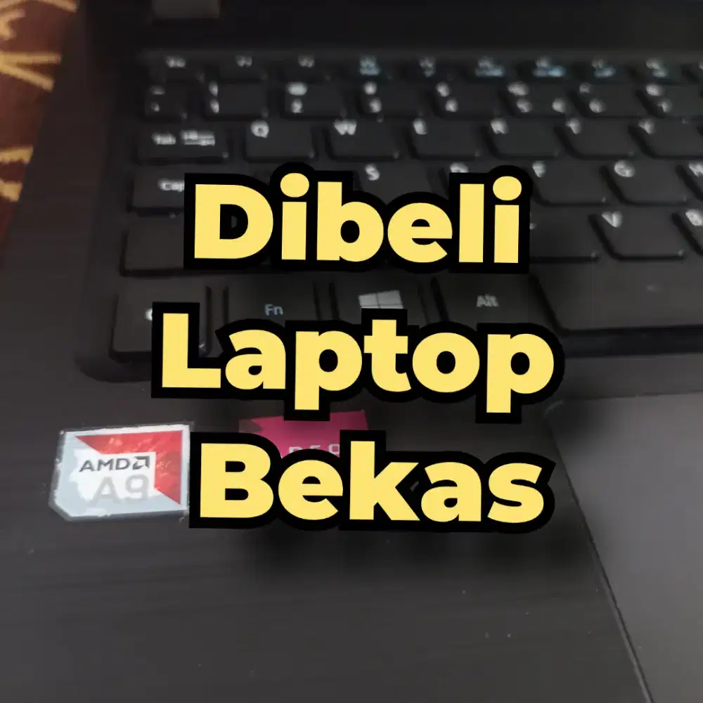 Dibeli Laptop Bekas