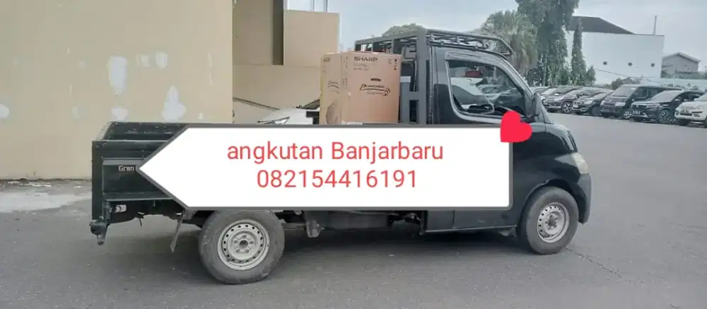 Angkutan barang pickup Banjarbaru.