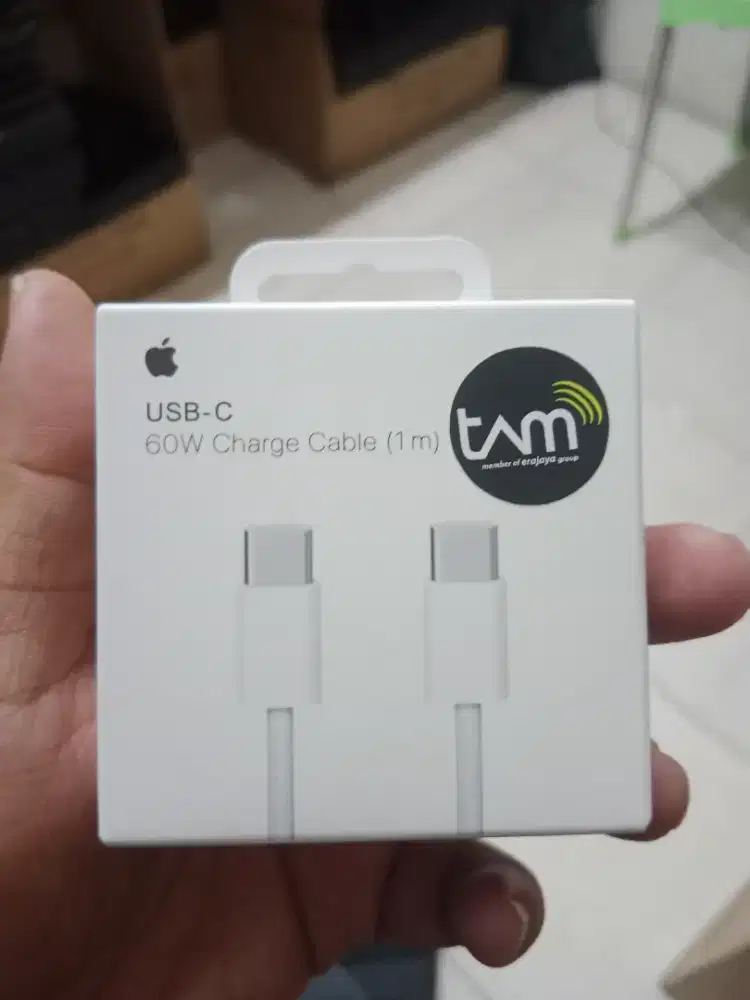 Kabel Data Original Iphone 15/15Pro/15PM Tipe C To C 60W(New)