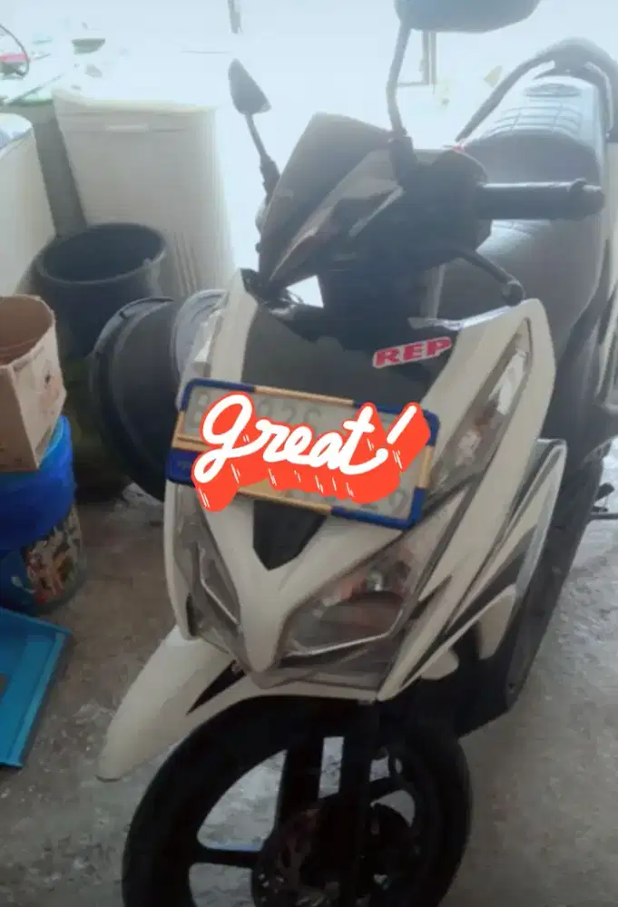 Vario 2014 bissmillah dijual santai harga nego sampai deal d rumah