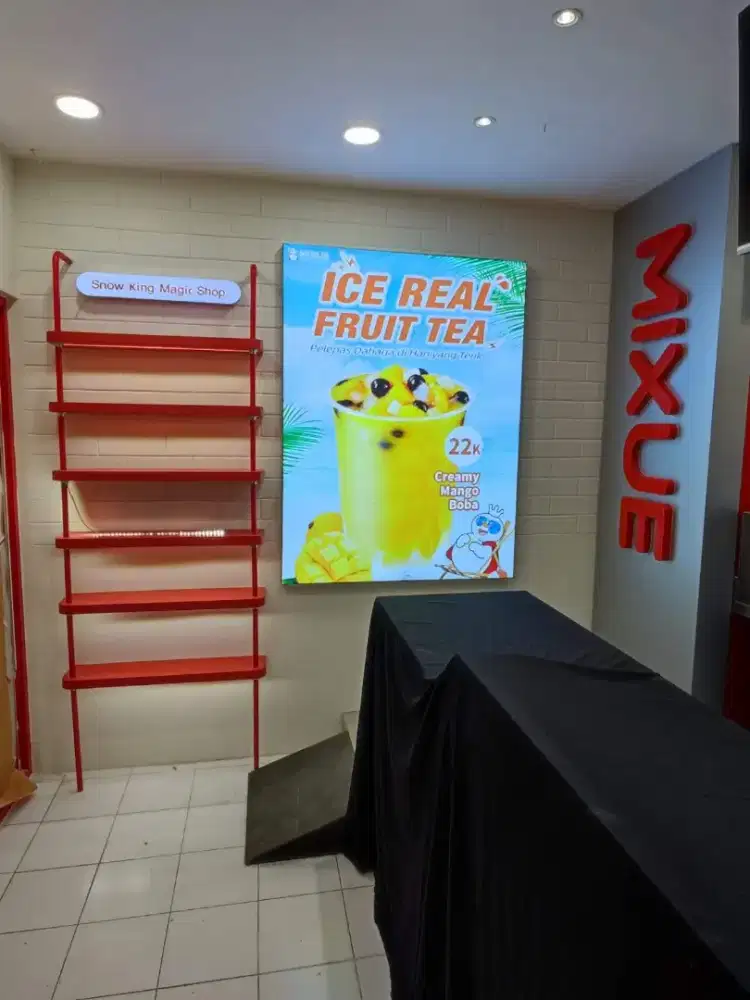 TURUN HARGA! PAPAN LED MIXUE