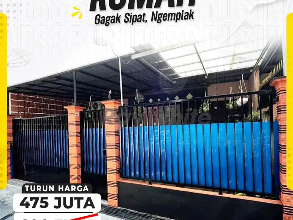 Dijual Rumah siap pakai di Gagak Sipat Ngemplak