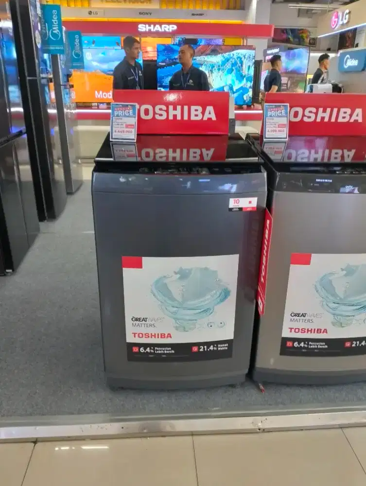 Mesin cuci Toshiba Promo 1 tabung